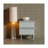 WOOOD Nachtkastjes|Industriele Kasten|Tours Nachtkastje Melamine/MDF Zand 45cm