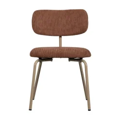 WOOOD Eetkamerstoelen|Travis Eetkamerstoel Bruin