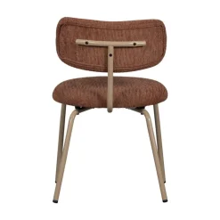 WOOOD Eetkamerstoelen|Travis Eetkamerstoel Bruin