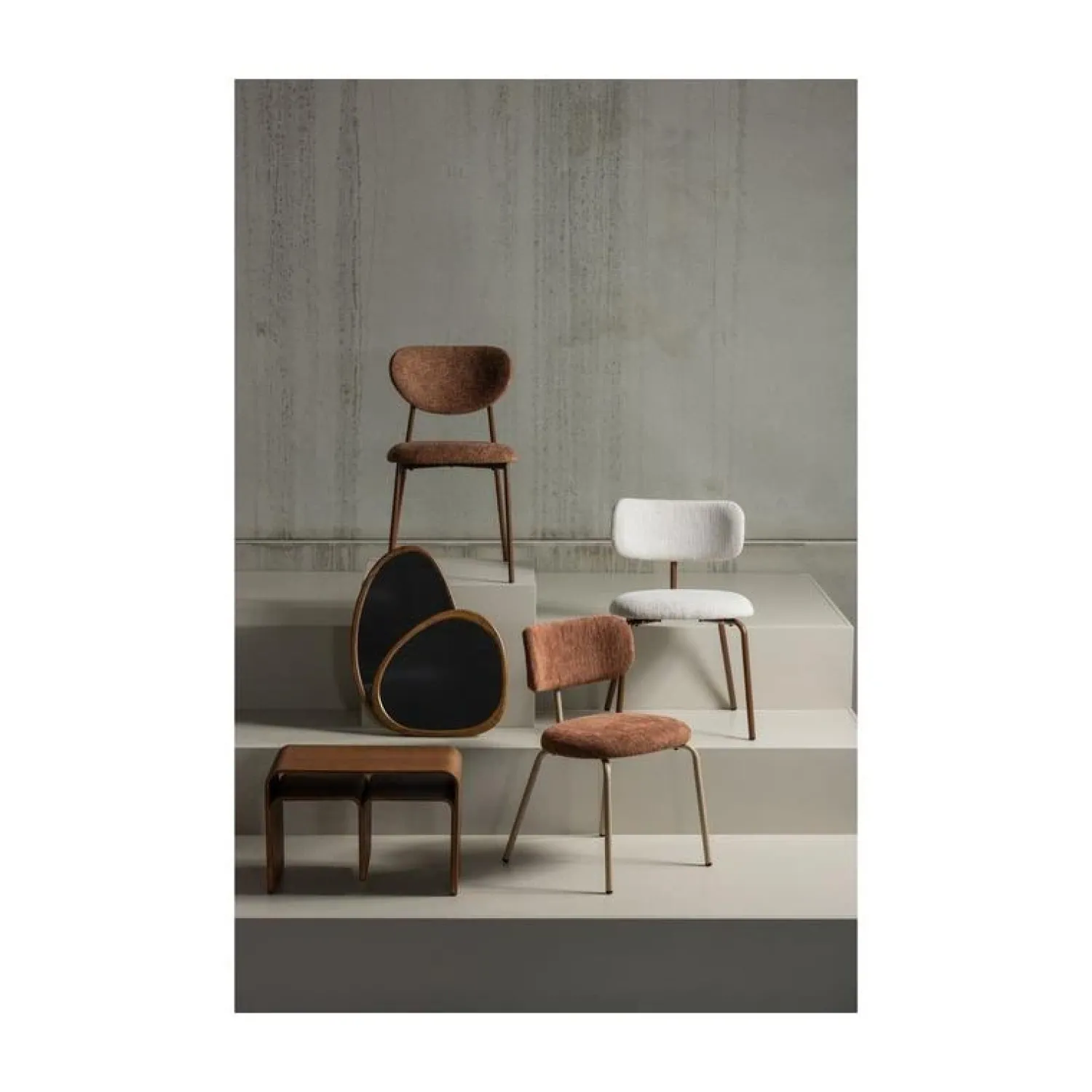 WOOOD Eetkamerstoelen|Travis Eetkamerstoel Bruin