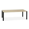 Maison Madera Eettafels|Tresso Eettafel Lichthout 160cm