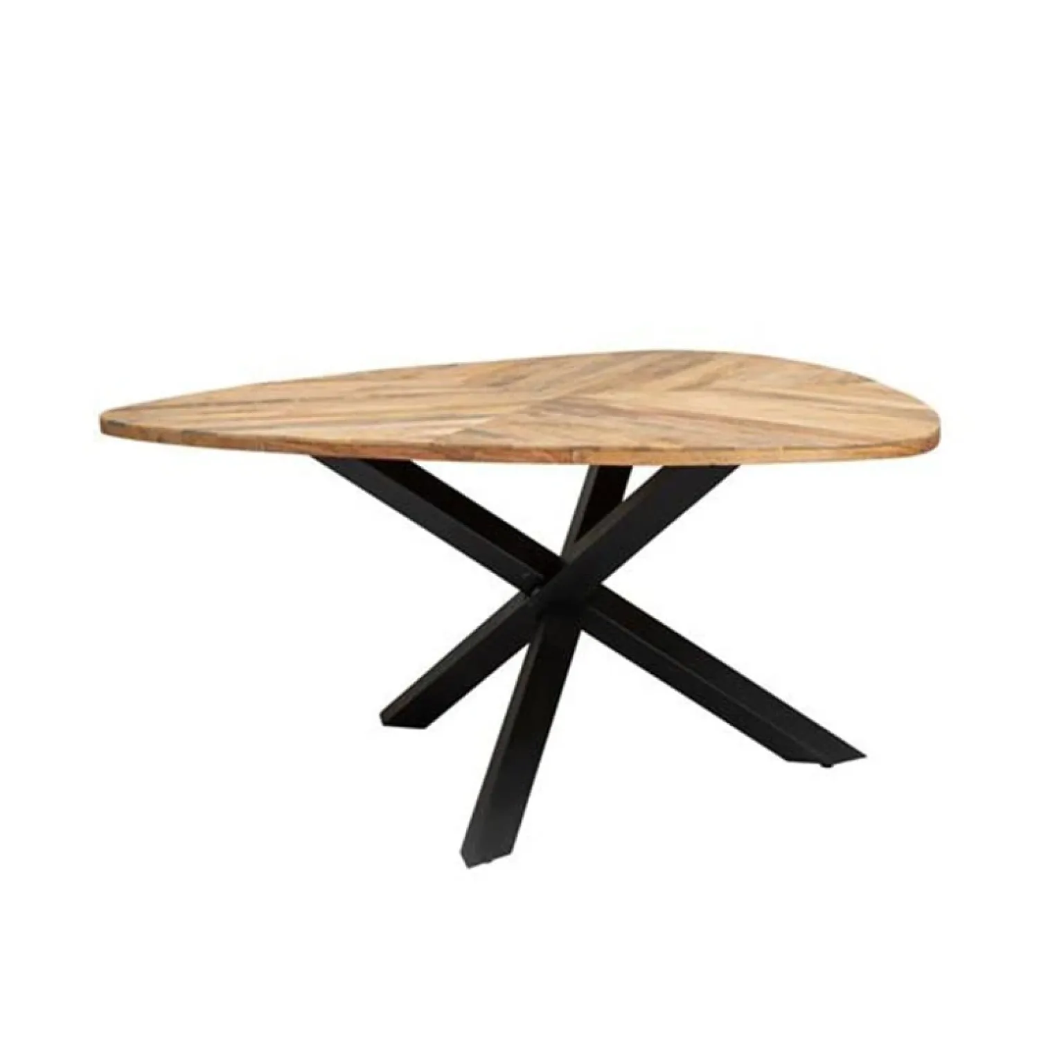 Tower living Eettafels|Trivero eetkamertafel driehoek 150cm naturel