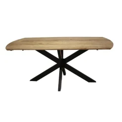 Kalfort Eettafels|Tuco uitschuifbare Eetkamertafel Acaciahout 175/275cm