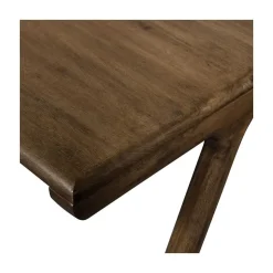 WOOOD Bureautafels|Tug Bureau Mangohout Donkerbruin 130cm