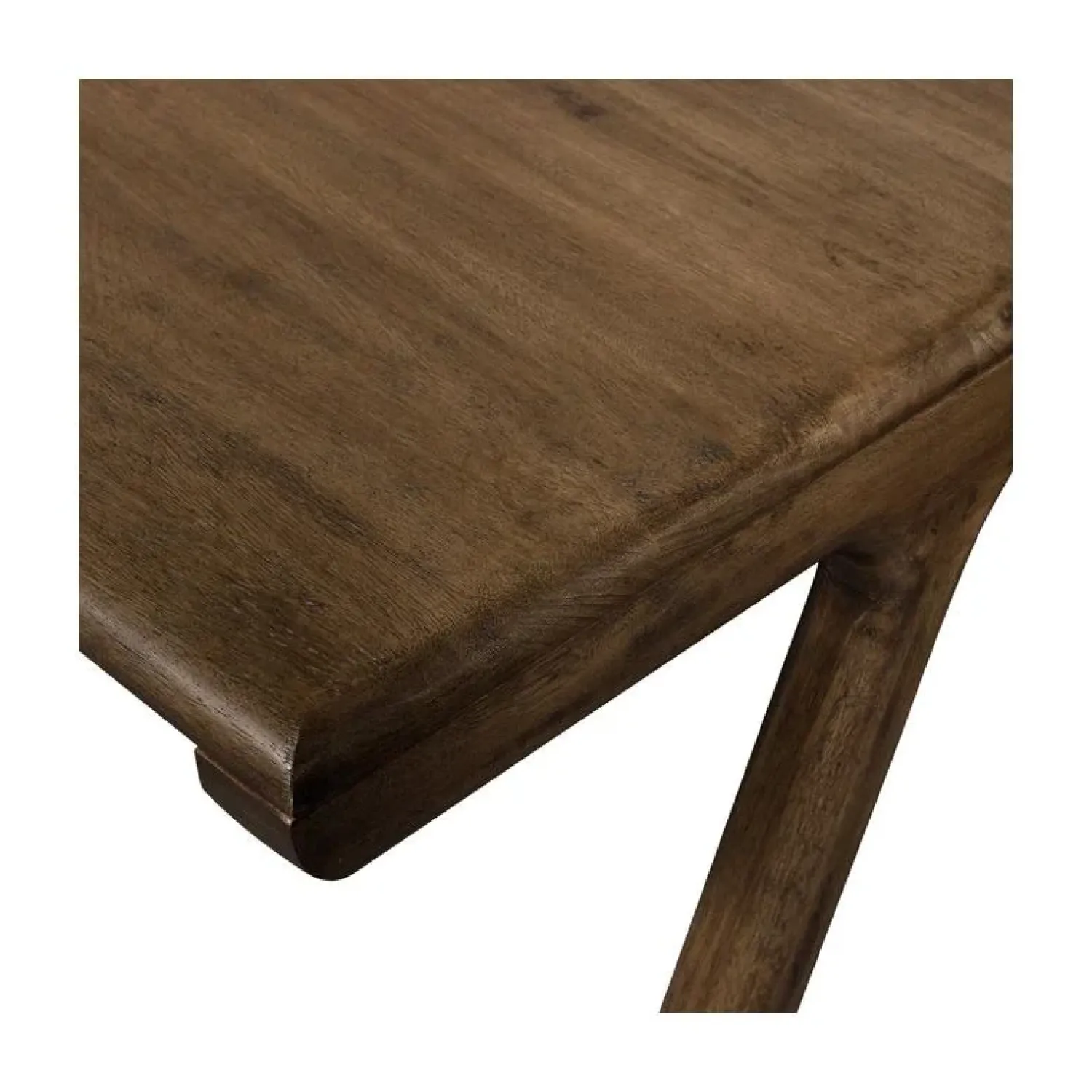 WOOOD Bureautafels|Tug Bureau Mangohout Donkerbruin 130cm