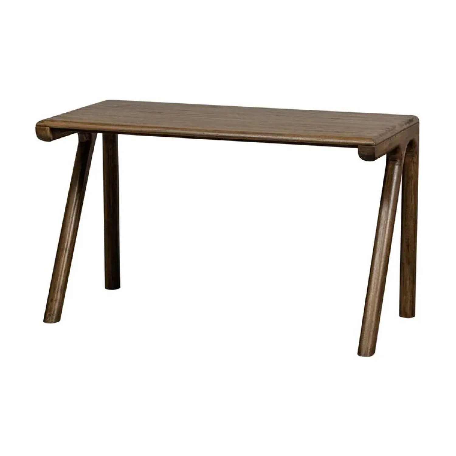 WOOOD Bureautafels|Tug Bureau Mangohout Donkerbruin 130cm