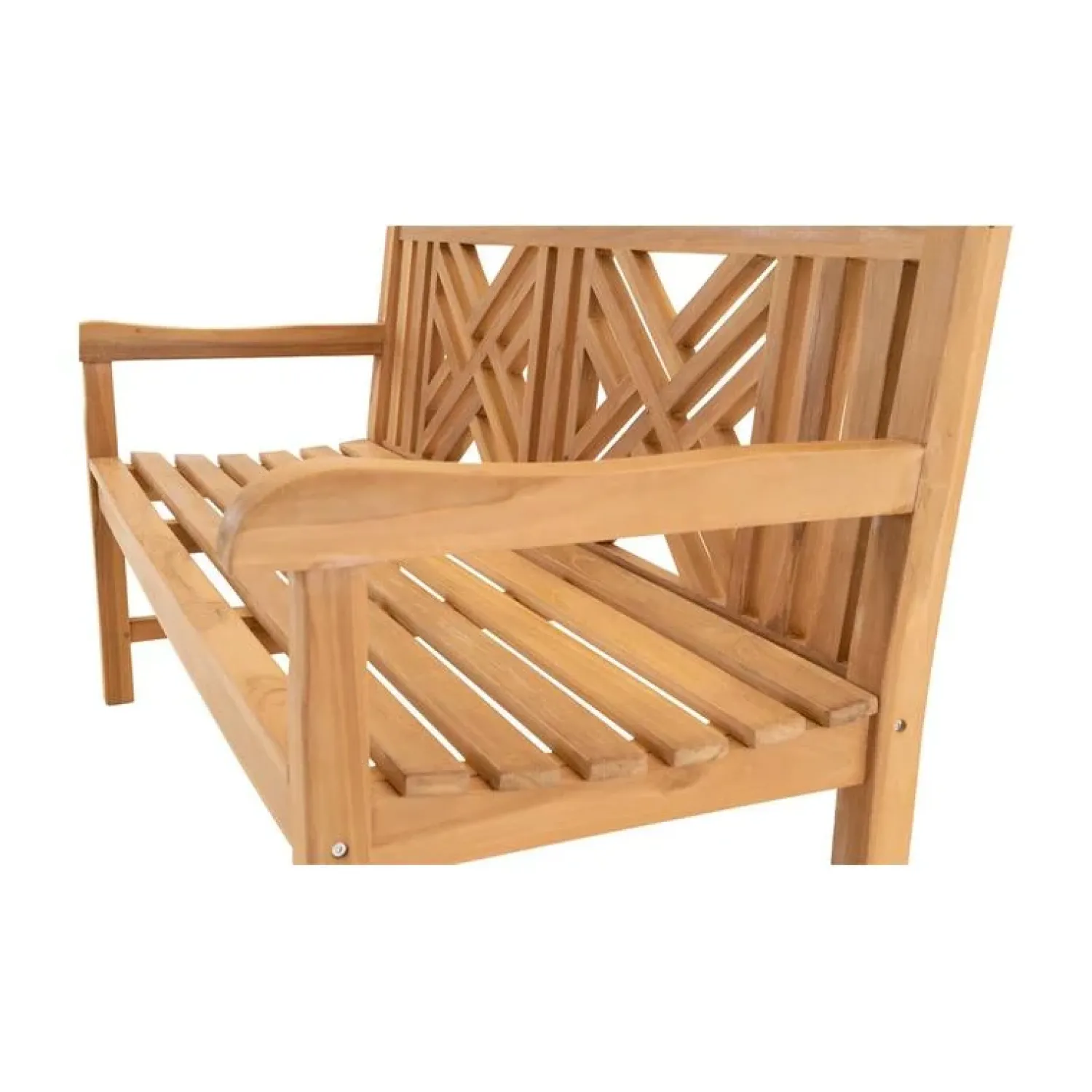 Lesli Living Tuinbanken|Tuinbank teak Cross 150cm