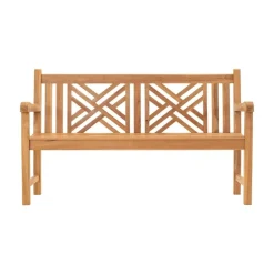 Lesli Living Tuinbanken|Tuinbank teak Cross 150cm