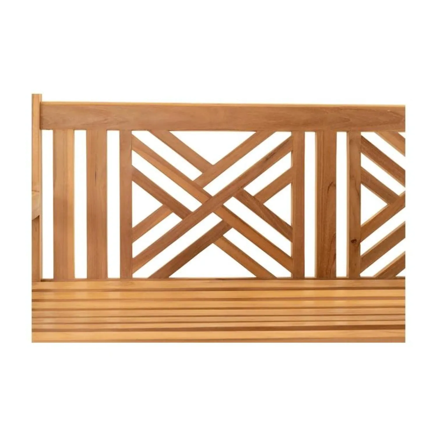 Lesli Living Tuinbanken|Tuinbank teak Cross 150cm