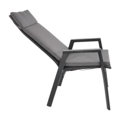 Lesli Living Tuinstoelen|Tuinstoel Amir Noir