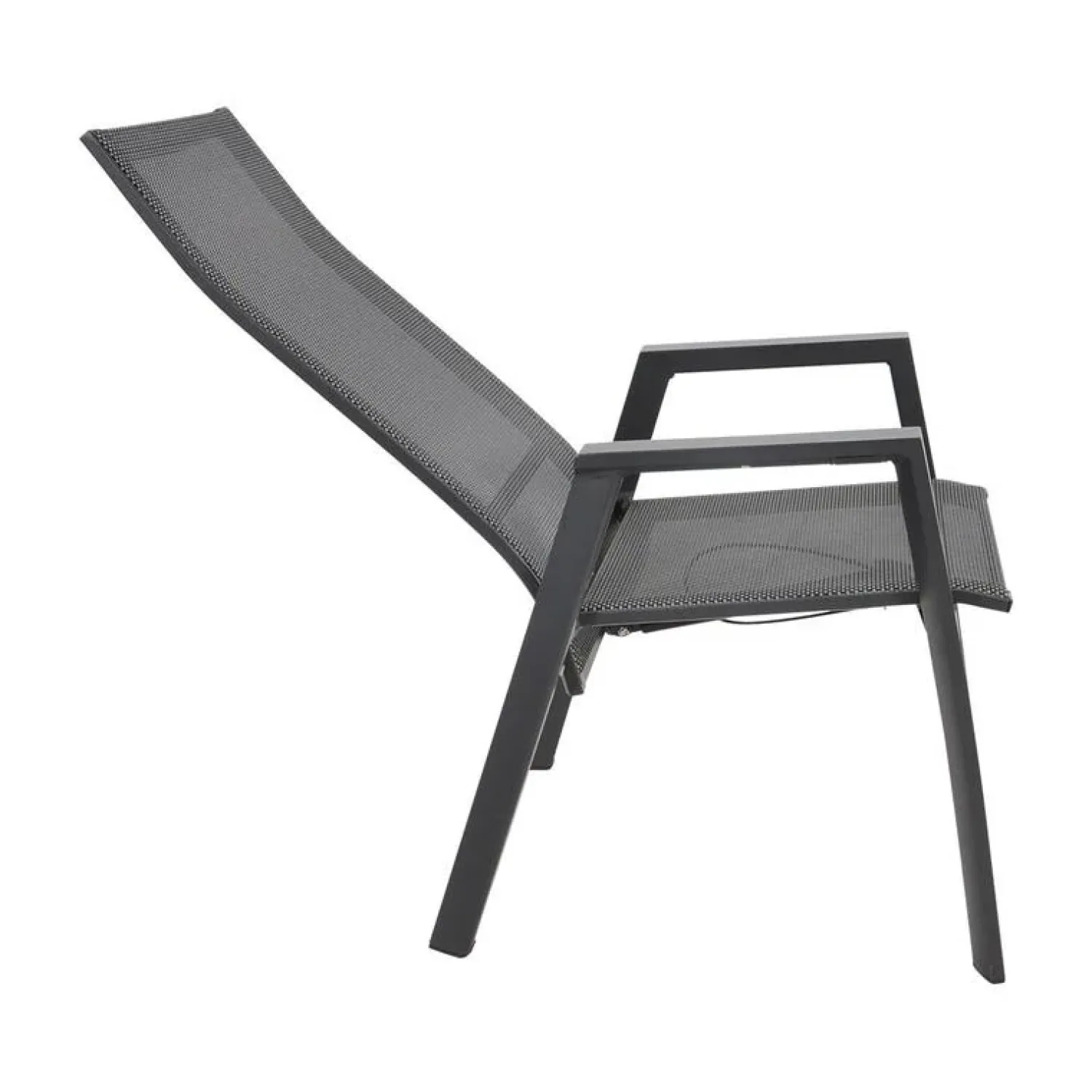 Lesli Living Tuinstoelen|Tuinstoel Amir Noir