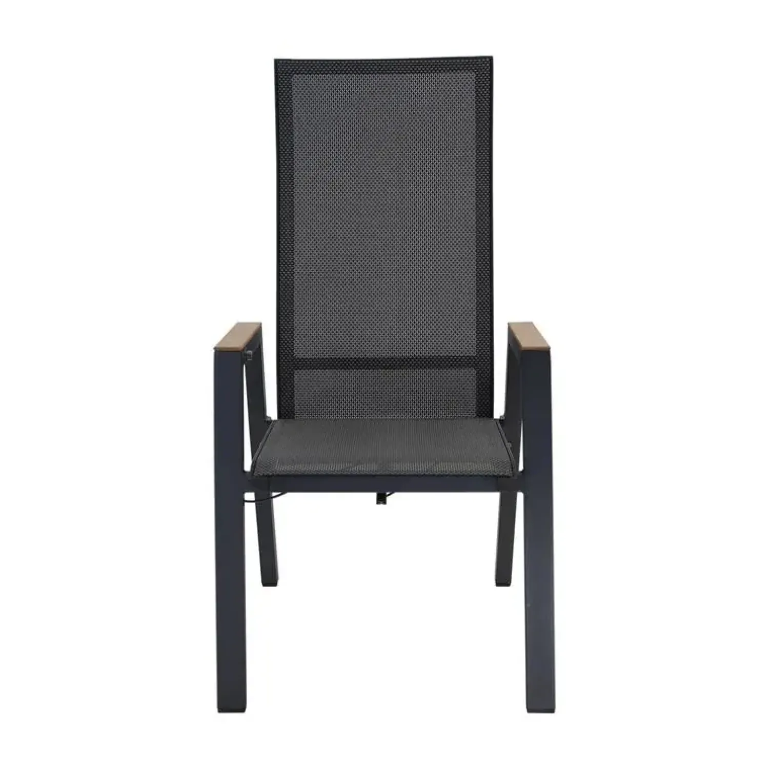 Lesli Living Tuinstoelen|Tuinstoel Amir Teak Noir