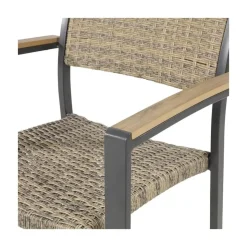 Lesli Living Tuinstoelen|Tuinstoel Arezzo wicker