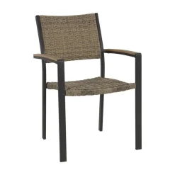 Lesli Living Tuinstoelen|Tuinstoel Arezzo wicker