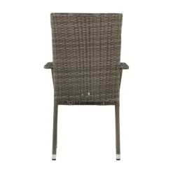 Lesli Living Tuinstoelen|Tuinstoel Corona grijs