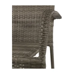 Lesli Living Tuinstoelen|Tuinstoel Corona grijs
