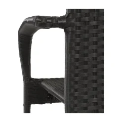 Lesli Living Tuinstoelen|Tuinstoel Corona zwart