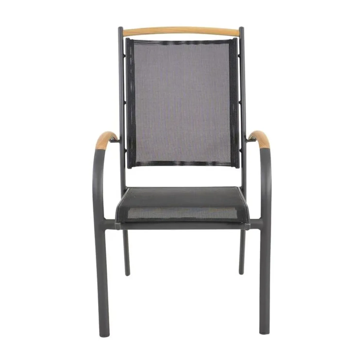Lesli Living Tuinstoelen|Tuinstoel Monza zwart