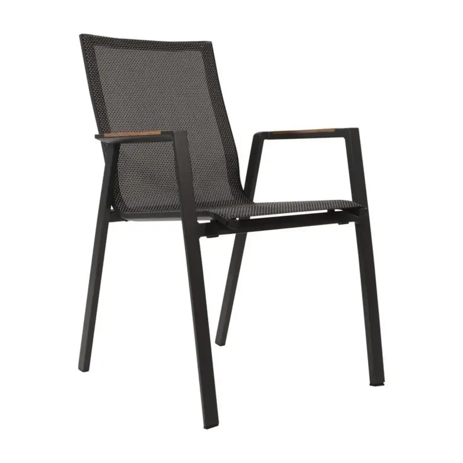 Lesli Living Tuinstoelen|Tuinstoel Tarragona Teak Noir