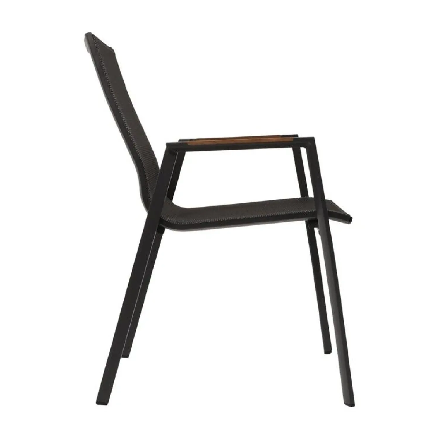 Lesli Living Tuinstoelen|Tuinstoel Tarragona Teak Noir