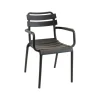 Lesli Living Tuinstoelen|Tuinstoel Torvi zwart