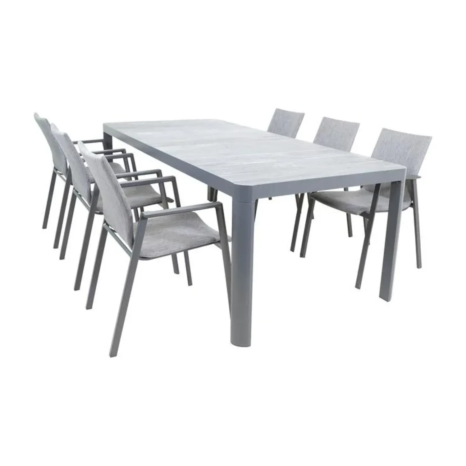 Lesli Living Tuintafels|Tuintafel Castilla 2.0 Noir 220cm