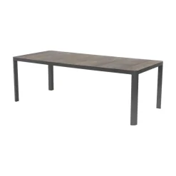 Lesli Living Tuintafels|Tuintafel Castilla Noir 220cm