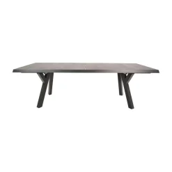 Lesli Living Tuintafels|Tuintafel Castilla 2.0 Noir Exclusive 243cm