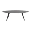Lesli Living Tuintafels|Tuintafel Mojito Ceramic Noir ovaal 240cm