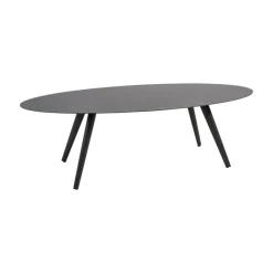 Lesli Living Tuintafels|Tuintafel Mojito Ceramic Noir ovaal 240cm