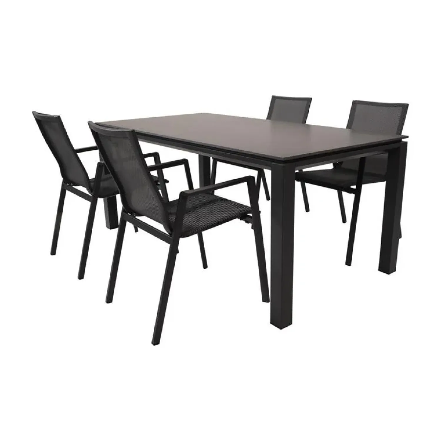 Lesli Living Tuintafels|Tuintafel Monaco Noir 180cm