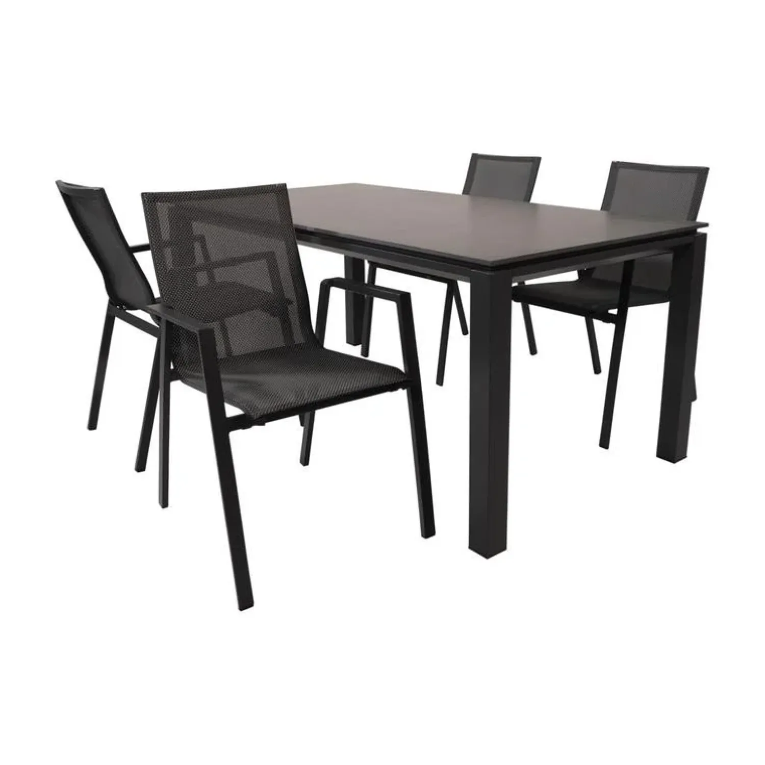 Lesli Living Tuintafels|Tuintafel Monaco Noir 180cm