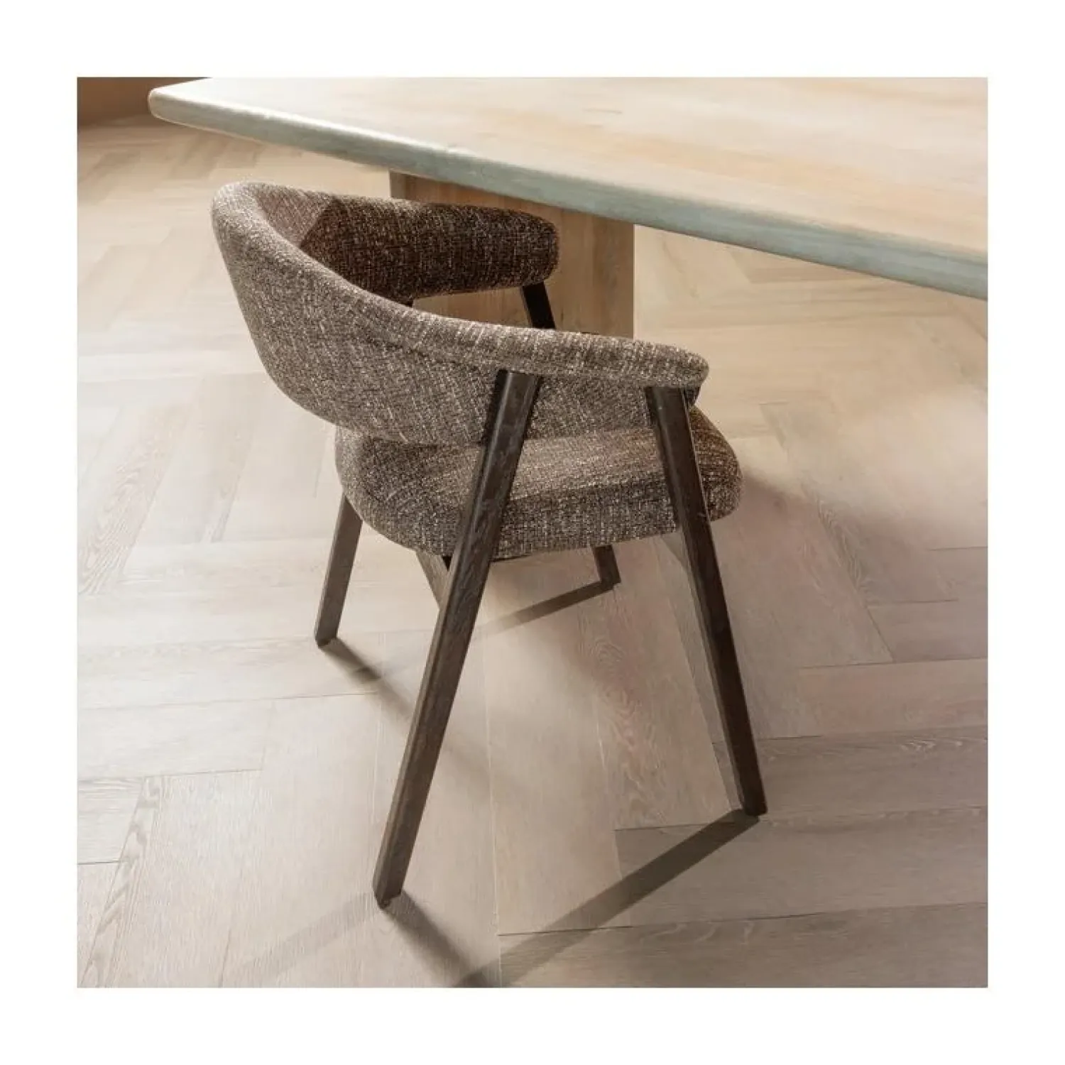 WOOOD Eetkamerstoelen|Tunar Eetkamerstoel Hout Bruin