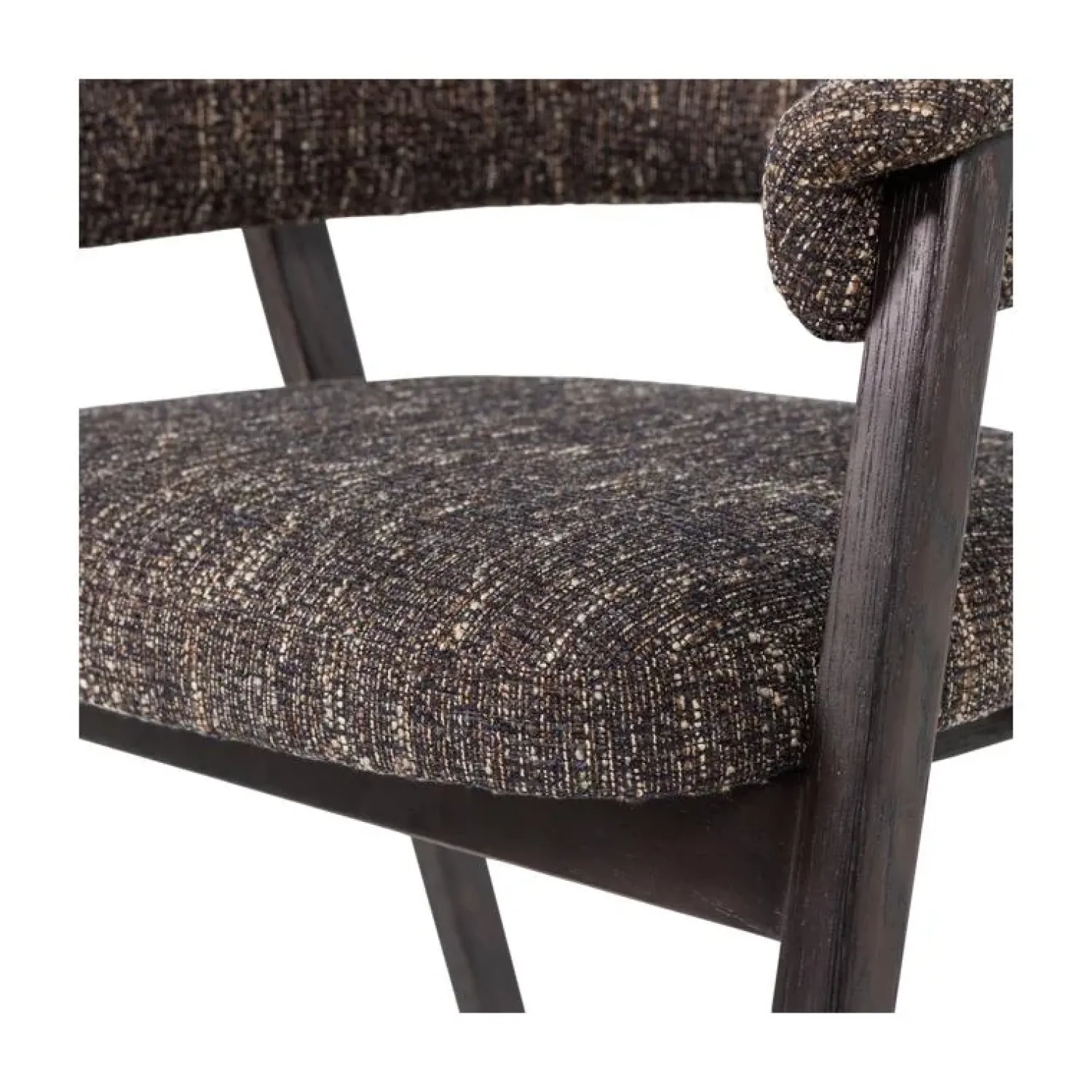 WOOOD Eetkamerstoelen|Tunar Eetkamerstoel Hout Donkerbruin