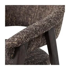WOOOD Eetkamerstoelen|Tunar Eetkamerstoel Hout Donkerbruin