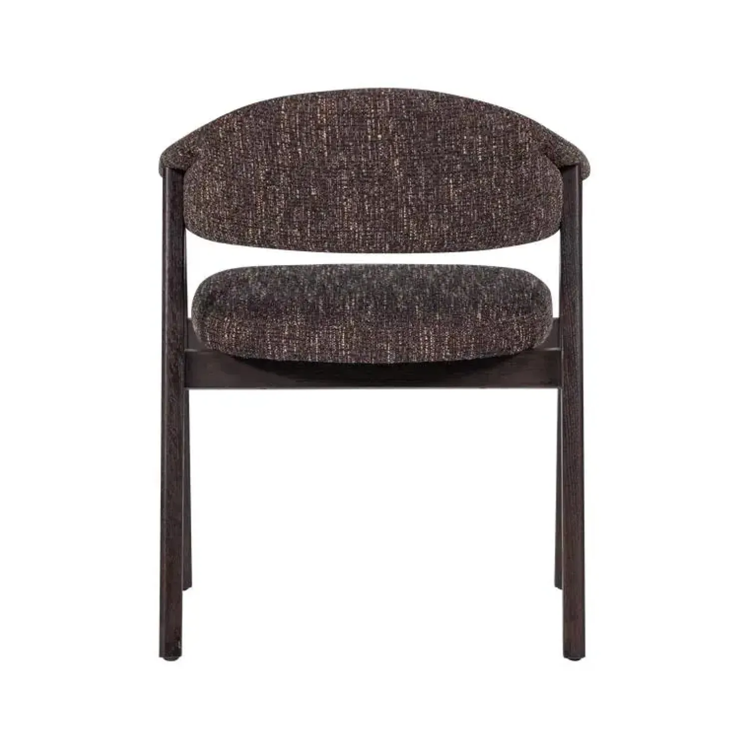 WOOOD Eetkamerstoelen|Tunar Eetkamerstoel Hout Donkerbruin