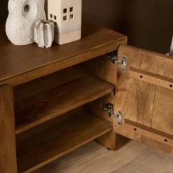 Furndea Industriele Kasten|Tv Meubels|Tv meubel Dense Mangohout 150 cm