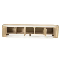 Eleonora Industriele Kasten|Tv Meubels|Tv-meubel Don eikenhout 240cm