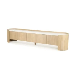 Eleonora Industriele Kasten|Tv Meubels|Tv-meubel Don eikenhout 240cm