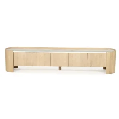 Eleonora Industriele Kasten|Tv Meubels|Tv-meubel Don eikenhout 240cm