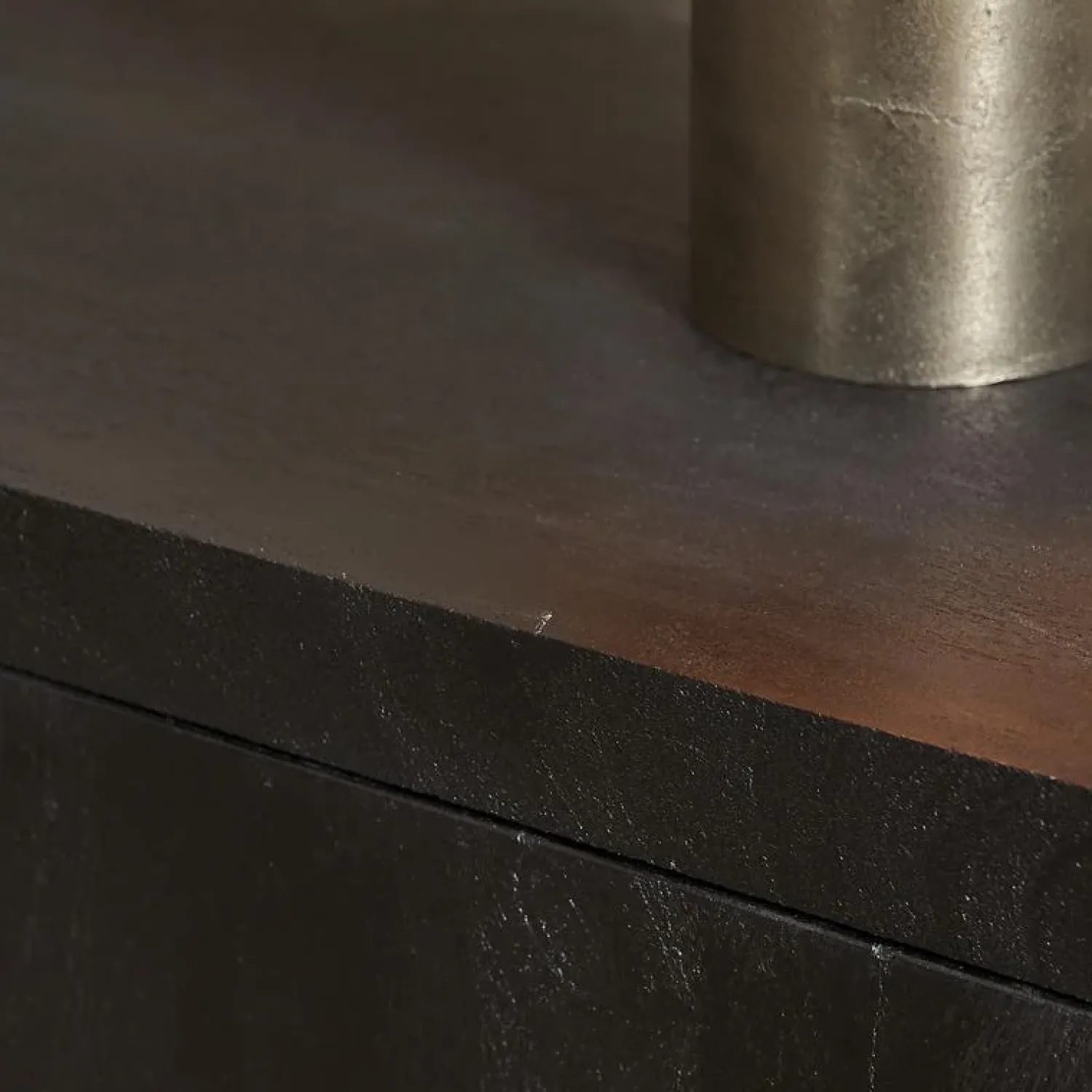 Furndea Industriele Kasten|Tv Meubels|TV meubel Dortmund mangohout zwart 200cm