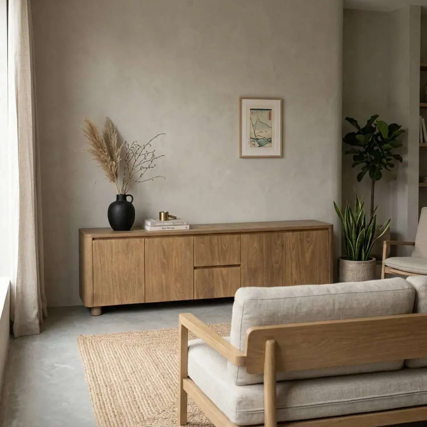 Eleonora Industriele Kasten|Tv Meubels|Tv-meubel Edward mangohout 200cm