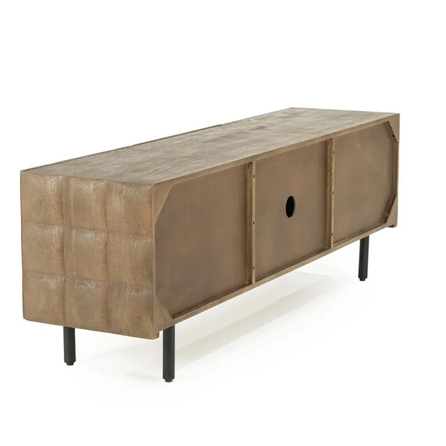 Eleonora Industriele Kasten|Tv Meubels|Tv-meubel Felix Mangohout 162cm