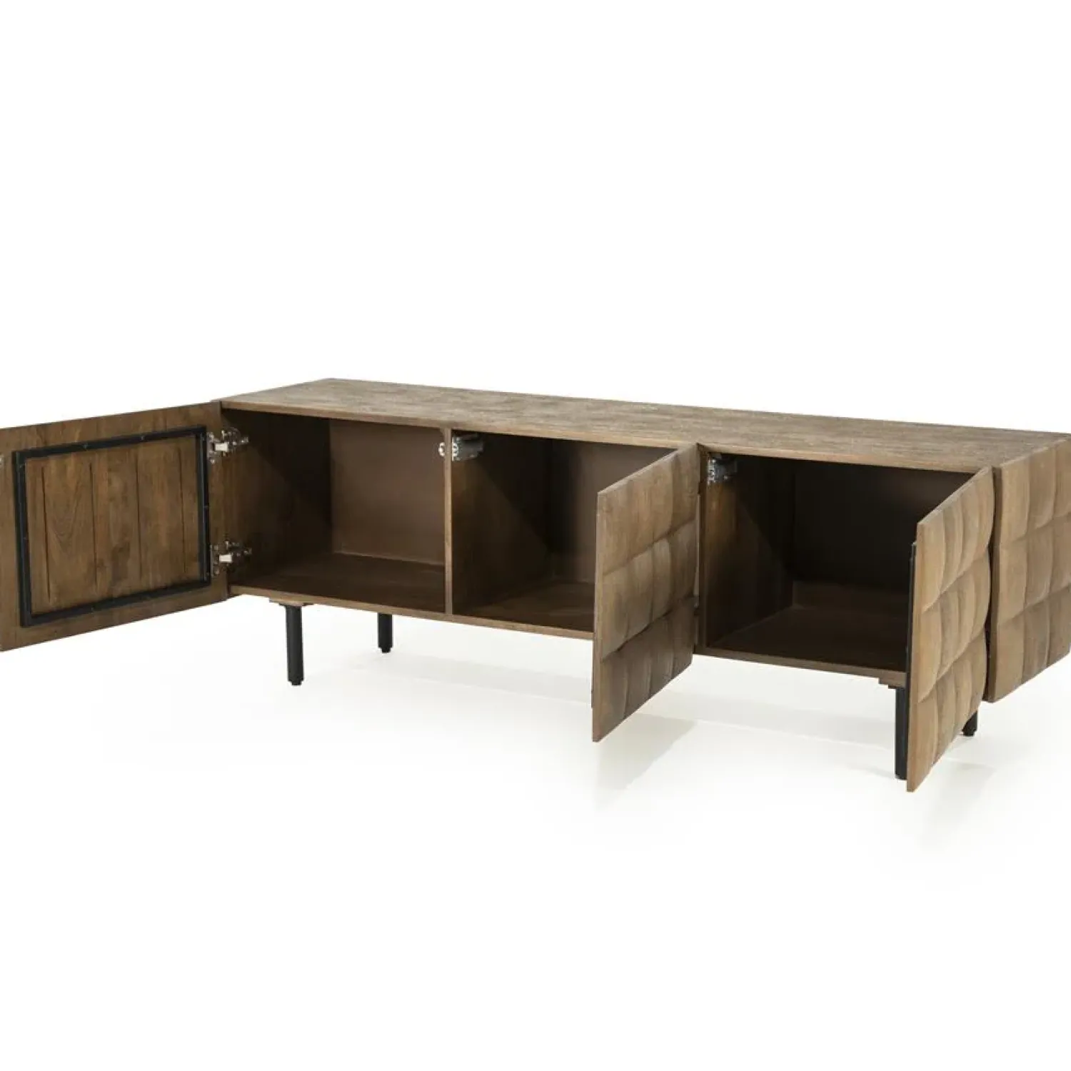 Eleonora Industriele Kasten|Tv Meubels|Tv-meubel Felix Mangohout 162cm