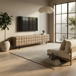 Eleonora Industriele Kasten|Tv Meubels|Tv-meubel Felix Mangohout 214cm