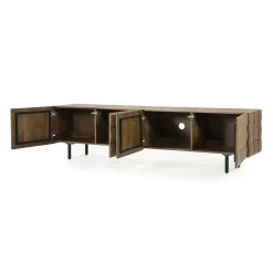 Eleonora Industriele Kasten|Tv Meubels|Tv-meubel Felix Mangohout 214cm