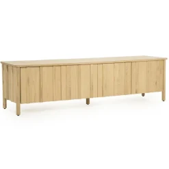 Eleonora Industriele Kasten|Tv Meubels|Tv-meubel Jake 4 deurs naturel 183cm