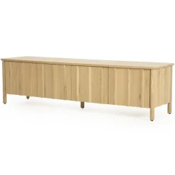 Eleonora Industriele Kasten|Tv Meubels|Tv-meubel Jake 4 deurs naturel 183cm