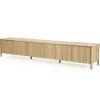 Eleonora Industriele Kasten|Tv Meubels|Tv-meubel Jake 6 deurs naturel 264cm