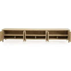 Eleonora Industriele Kasten|Tv Meubels|Tv-meubel Jake 6 deurs naturel 264cm